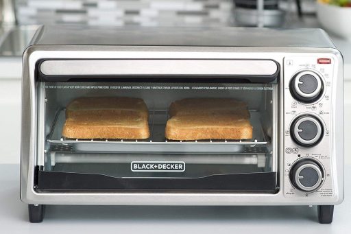 Black+Decker TO1303SB 4 Slice Toaster Oven