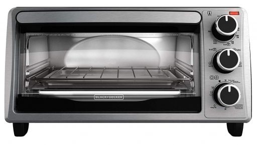 Black+Decker 4-Slice Toaster Oven Stainless Steel TO1760SS - Best Buy